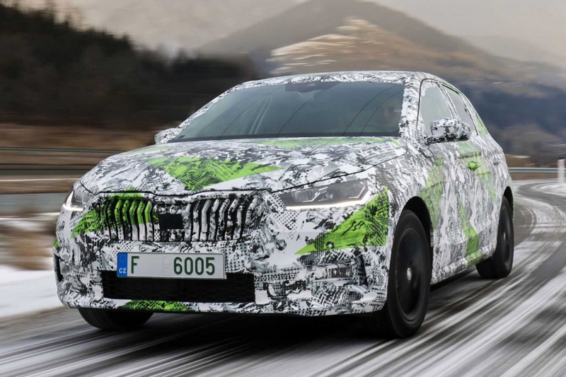 Skoda Fabia в новом поколении станет существенно крупнее