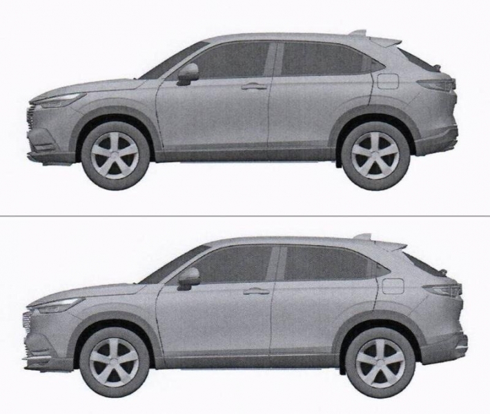 В Сети опубликовали первые фото Honda Vezel нового поколения