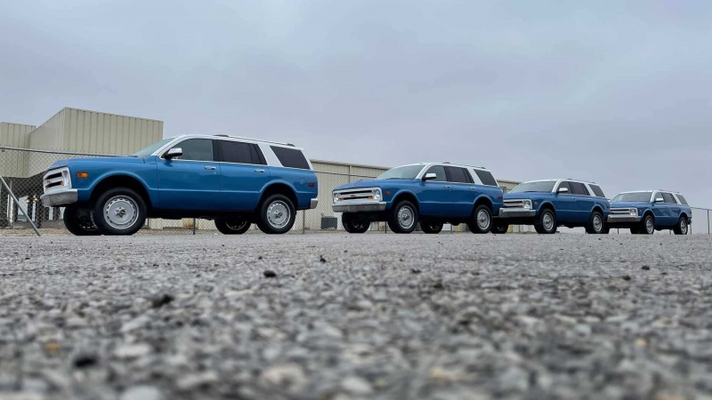 Все выпущенные Chevrolet Tahoe в стиле 60-х выкупил один клиент