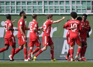 Бавария в девятый раз подряд стала чемпионом Германии