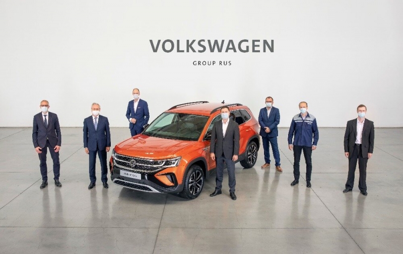 Недорогой кроссовер Volkswagen Taos: началось производство в России